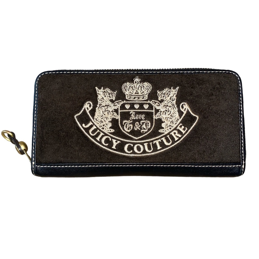 COPY - Juicy Couture velvet wallet.